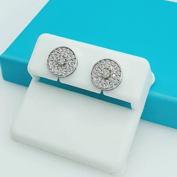 "925 Sterling Silver CZ Beautiful Earrings for Women, 1USPAR4166 - Picture 6 of 11
